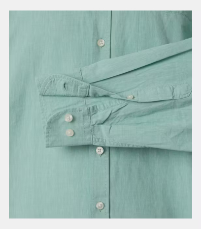 Camasa bumbac/in barbati CASA MODA verde deschis [3]