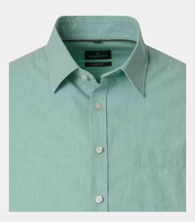 Camasa bumbac/in barbati CASA MODA verde deschis [2]