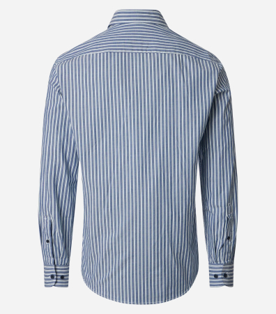 Camasa bumbac barbati CASA MODA albastru dungi [1]