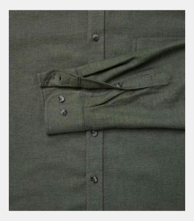 Camasa bumbac barbati CASA MODA CasualFit verde [3]