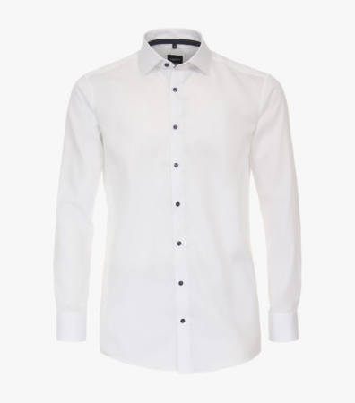 Camasi - Camasa bumbac barbati VENTI ModernFit alb