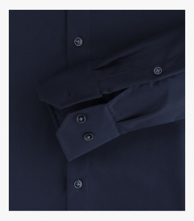 Camasa bumbac structurat barbati VENTI ModernFit bleumarin [3]