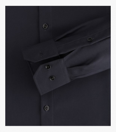 Camasa bumbac structurat barbati VENTI ModernFit antracit [3]