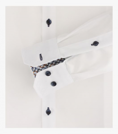 Camasa bumbac barbati VENTI ModernFit alb [3]