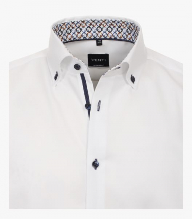 Camasa bumbac barbati VENTI ModernFit alb [2]
