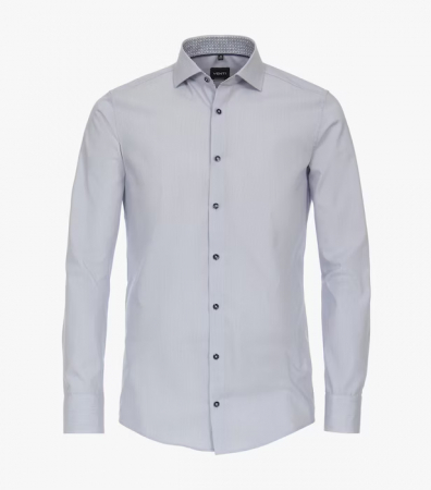 Camasi - Camasa bumbac barbati VENTI ModernFit bleu dungulite