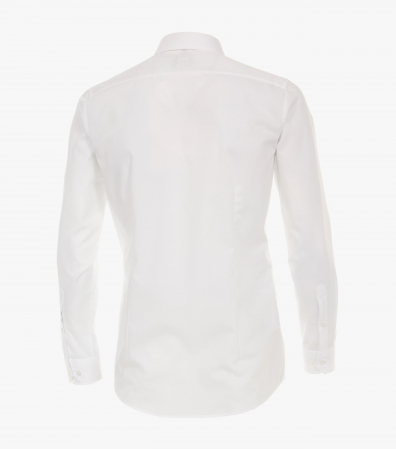Camasa maneca extralunga barbati VENTI BodyFit bumbac alba [1]