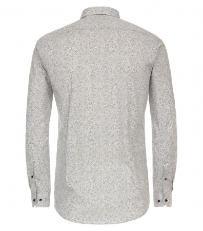 Camasa barbati VENTI BodyFit bej print  floral [1]