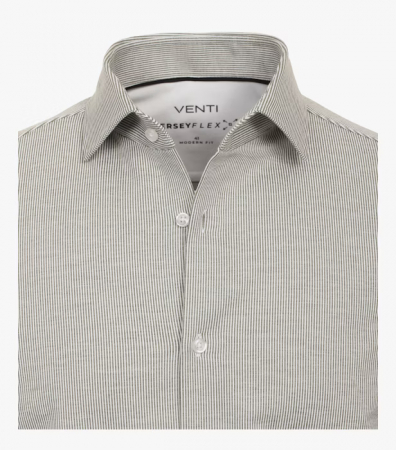 Camasa JERSEYFLEX barbati VENTI ModernFit oliv dungulite [2]