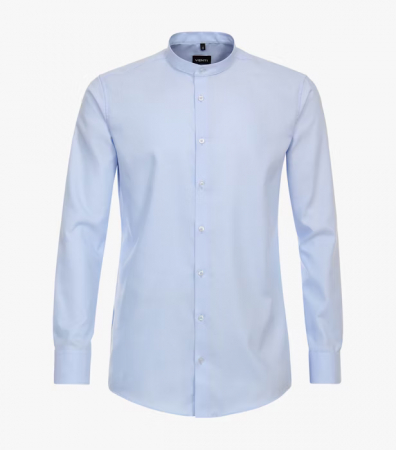 Camasi - Camasa tunica bumbac barbati VENTI ModernFit bleu