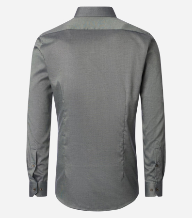 Camasa bumbac barbati VENTI BodyFit oliv inchis [1]