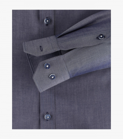 Camasa barbati VENTI Hyperflex Body Fit bleumarin [3]