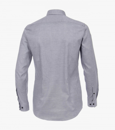 Camasa bumbac barbati VENTI Body Fit uni bluemarin [1]