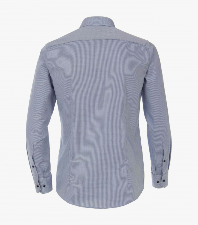 Camasa bumbac barbati VENTI Modern Fit uni albastra [1]