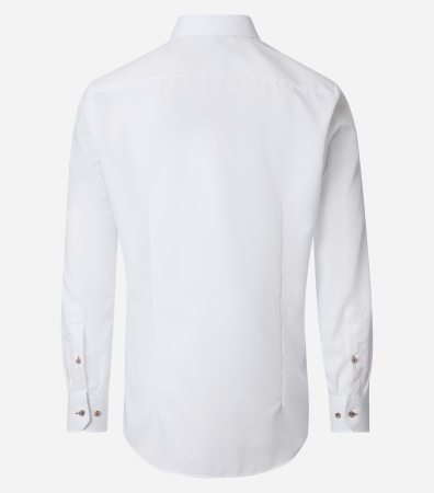 Camasa bumbac texturat barbati VENTI ModernFit alb [1]