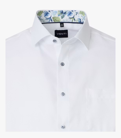 Camasa bumbac NON IRON barbati VENTI ComfortFit alb [2]