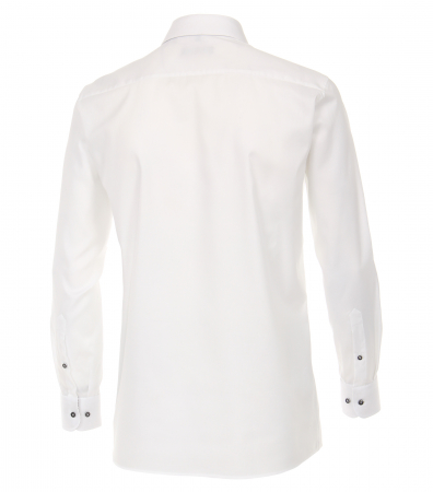 camasi maneca lunga - Camasa maneca lunga barbati CASA MODA Modern Fit uni alba