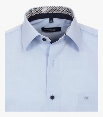 Camasa bumbac barbati CASA MODA ComfortFit bleu [2]