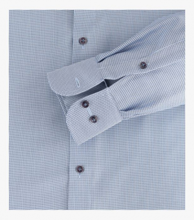 Camasa bumbac barbati CASA MODA ComfortFit albastru deschis [3]