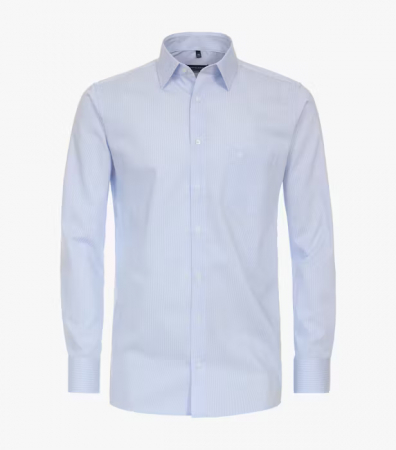 Camasi - Camasa bumbac NON-IRON barbati CASA MODA ComfortFit bleu dungulite