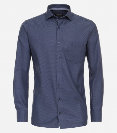 Camasi - Camasa bumbac barbati CASA MODA ModernFit turcoaz inchis