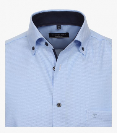 Camasa bumbac barbati CASA MODA ComfortFit bleu [2]