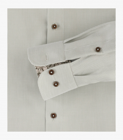 Camasa bumbac barbati CASA MODA ComfortFit vernil [3]