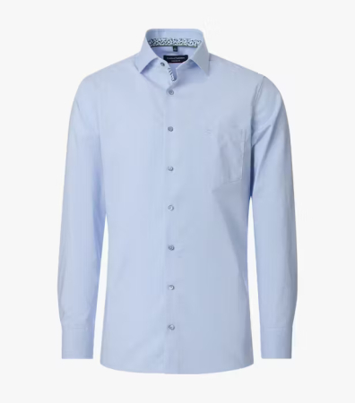 camasi maneca lunga - Camasa bumbac barbati CASA MODA ModernFit bleu