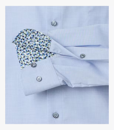 Camasa bumbac barbati CASA MODA ModernFit bleu [3]