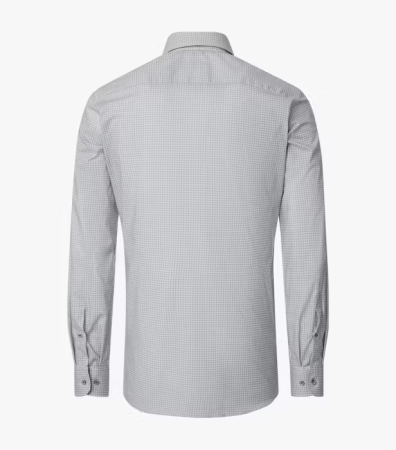 Camasa bumbac barbati CASA MODA ModernFit kaki cerculete [1]