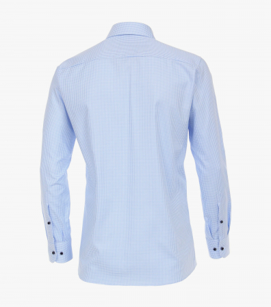 Camasa bumbac barbati CASA MODA Modern Fit patratele albastre [1]