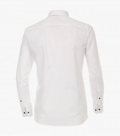 Camasa bumbac barbati CASA MODA Modern Fit uni alba [1]