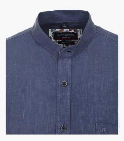 Camasa in tunica barbati CASA MODA CasualFit bleumarin [1]
