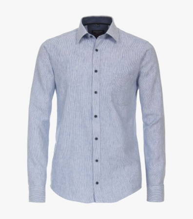 Camasi - Camasa in/bumbac barbati CASA MODA CasualFit bleu