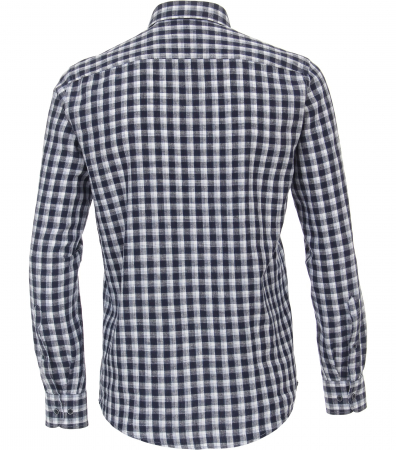 Camasa in/bumbac barbati CASA MODA CasualFit bleumarin carouri [3]