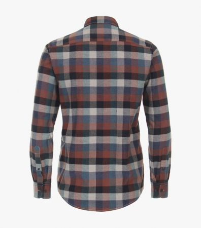Camasa flanel bumbac barbati CASA MODA CasualFit carouri multicolor [1]