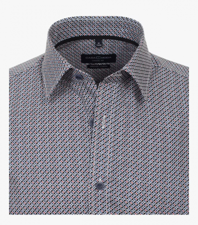 Camasa bumbac barbati CASA MODA CasualFit cerculete albastru [2]