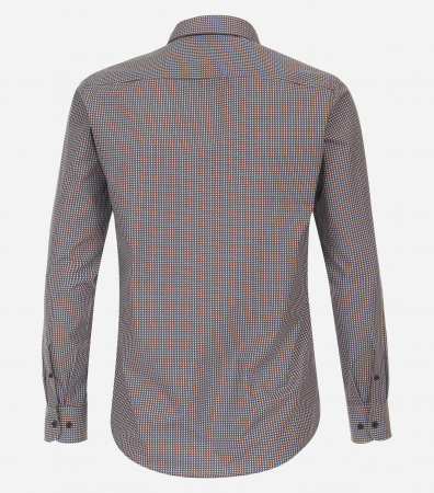 Camasa bumbac barbati CASA MODA CasualFit portocaliu cubulete [2]