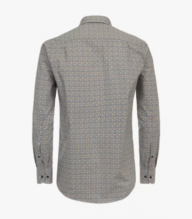 Camasa bumbac barbati CASA MODA ComfortFit galben cerculete [1]