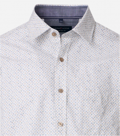 Camasa bumbac CASA MODA barbati Casual bej [2]