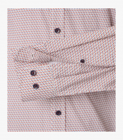 Camasa bumbac CASA MODA barbati Comfort geometric visiniu [3]