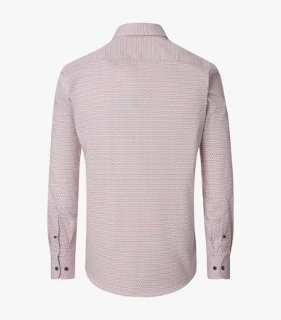 Camasa bumbac CASA MODA barbati Comfort geometric visiniu [1]