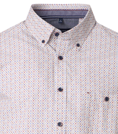Camasa bumbac oxford barbati CASA MODA CasualFit multicolor cerculete [2]