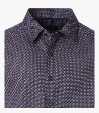 Camasa bumbac twill barbati CASA MODA CasualFit cerculete bluemarin [2]