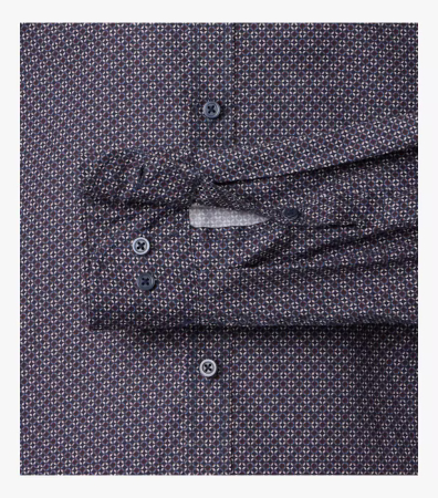 Camasa bumbac twill barbati CASA MODA CasualFit cerculete bluemarin [3]