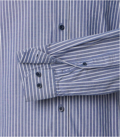 Camasa bumbac oxford barbati CASA MODA CasualFit dungulite albastru [3]