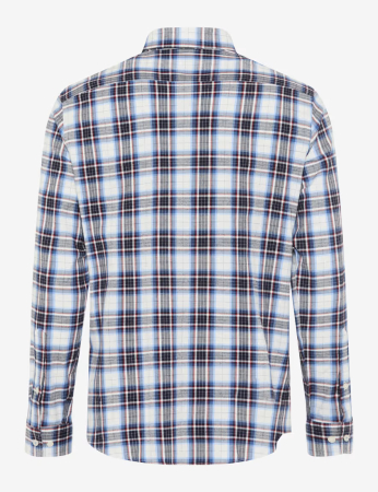 Camasa flanel bumbac barbati BRAX DANIEL C bleumarin carouri [1]