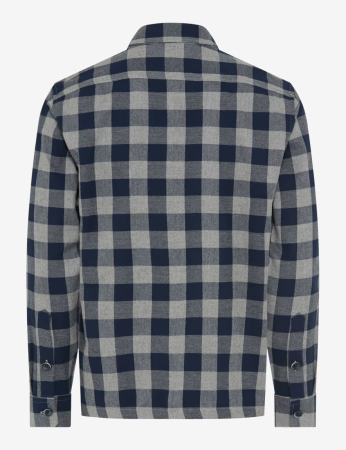Camasa overshirt bumbac barbati BRAX KAY bleumarin carouri [1]