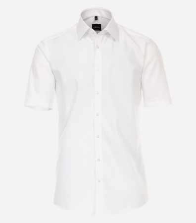 Camasi - Camasa maneca scurta bumbac barbati VENTI ModernFit 001620 alb