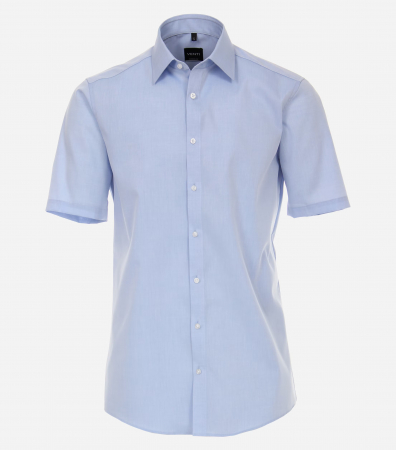 Camasi - Camasa maneca scurta bumbac barbati VENTI ModernFit 001620 bleu